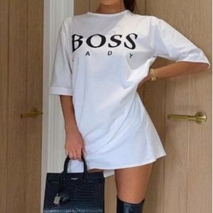 NEW * Boss Lady T-Shirt Dress